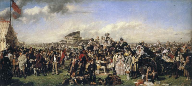 William Powell Frith The Derby Day France oil painting art